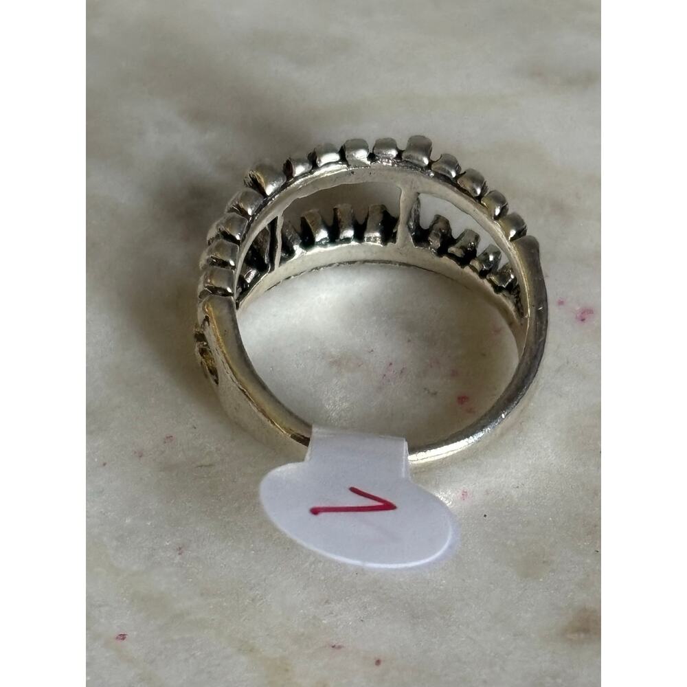Gothic teeth ring 7 - Picture 3 of 3